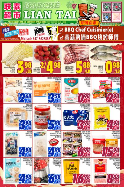 Marche Lian Tai Flyer May 1 to 7