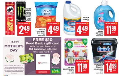 Food Basics and Metro Ontario: Get A $10 Gift Card When You Purchase a $50 lululemon Gift Card