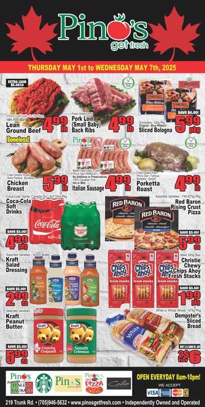 Pino's Flyer May 1 to 7