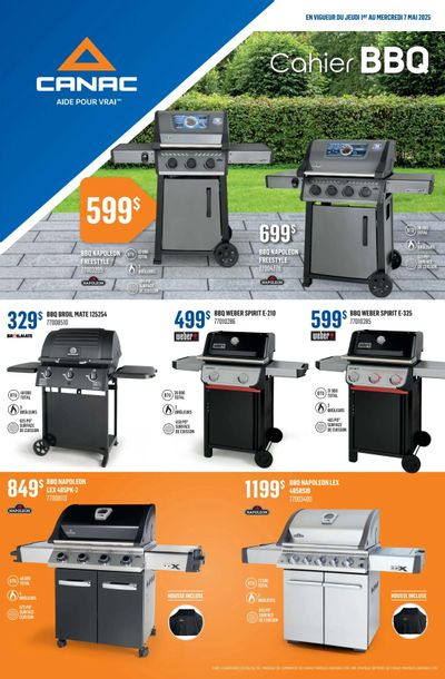 Canac BBQ Flyer May 1 to 7