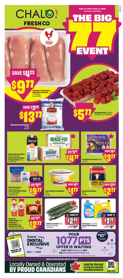 Chalo! FreshCo (West) Flyer May 1 to 7