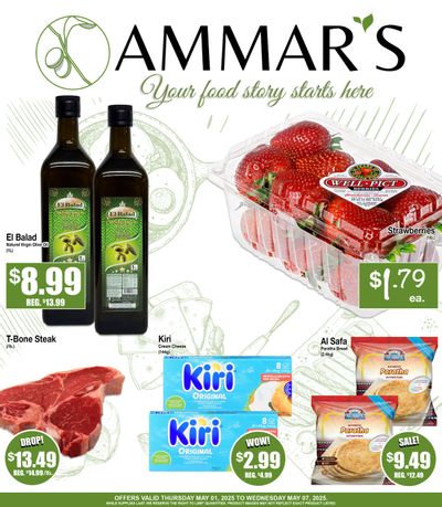 Ammar's Halal Meats Flyer May 1 to 7 Ammar's Halal Meats Flyer May 1 to 7