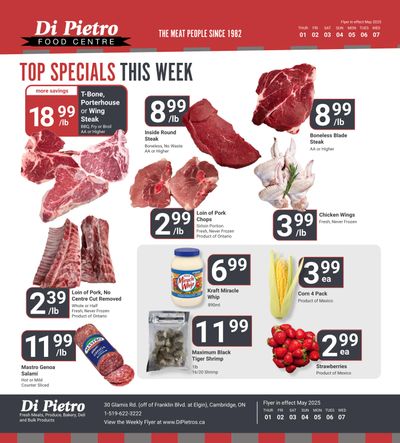 Di Pietro Food Centre Flyer May 1 to 7