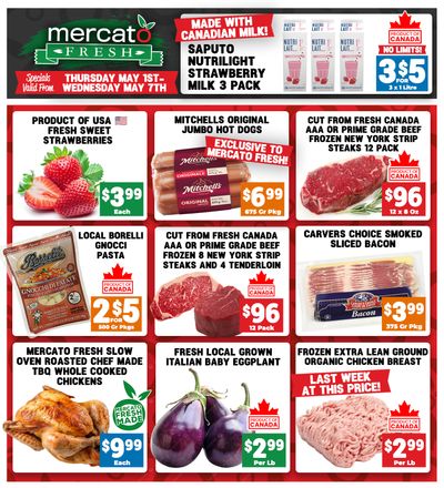 Mercato Fresh Flyer May 1 to 7