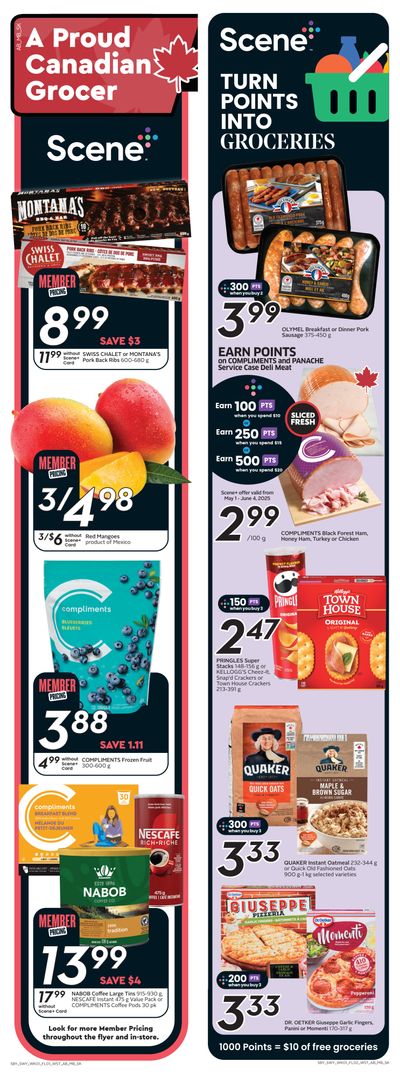 Sobeys/Safeway (AB, SK & MB) Flyer May 1 to 7 Sobeys/Safeway (AB, SK & MB) Flyer May 1 to 7