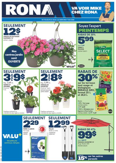 Rona & Rona+ (QC) Flyer May 1 to 7