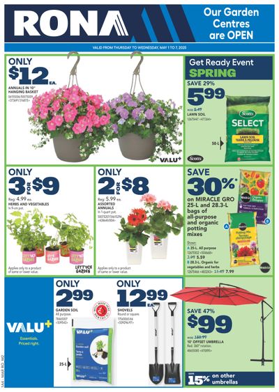 Rona & Rona+ (Atlantic) Flyer May 1 to 7