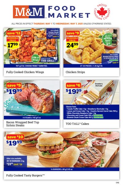 M&M Food Market (ON) Flyer May 1 to 7 M&M Food Market (ON) Flyer May 1 to 7