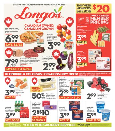Longo's (Vaughan) Flyer May 1 to 7