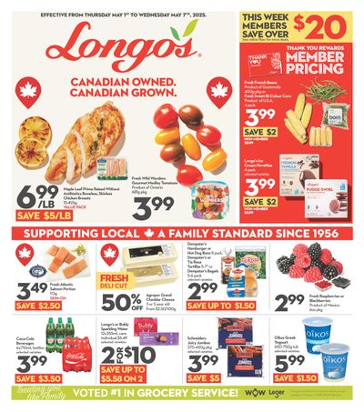 Longo's (Kitchener) Flyer May 1 to 7