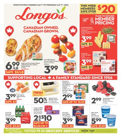 Longo's Flyer May 1 to 7 Longo's Flyer May 1 to 7