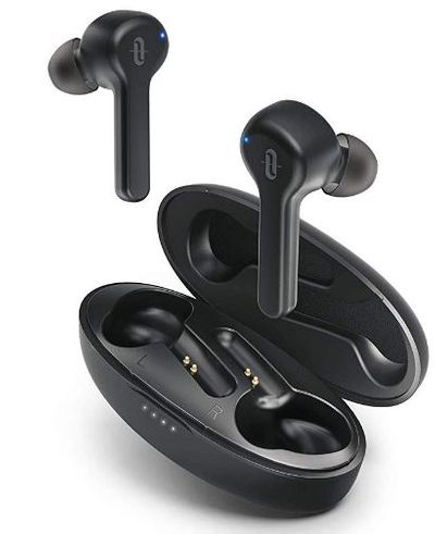 Wireless Earbuds, TaoTronics IPX7 Waterproof True Wireless Bluetooth Earphones, Upgrade 40H Playtime SoundLiberty 53 Headphones, Built-in Mic, Stereo Calls, Noise-Canceling for Sports, Work Out, Gym For $52.99 At Amazon Canada