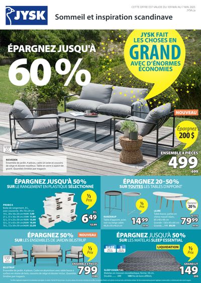 JYSK (QC) Flyer May 1 to 7