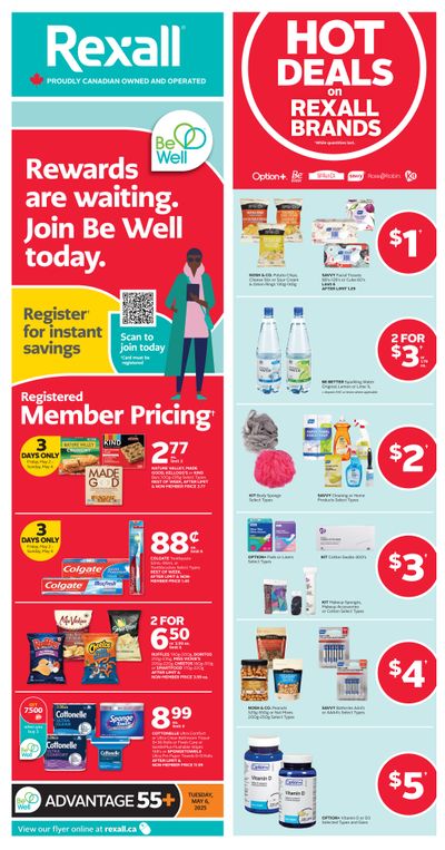 Rexall (AB, SK) Flyer May 2 to 8