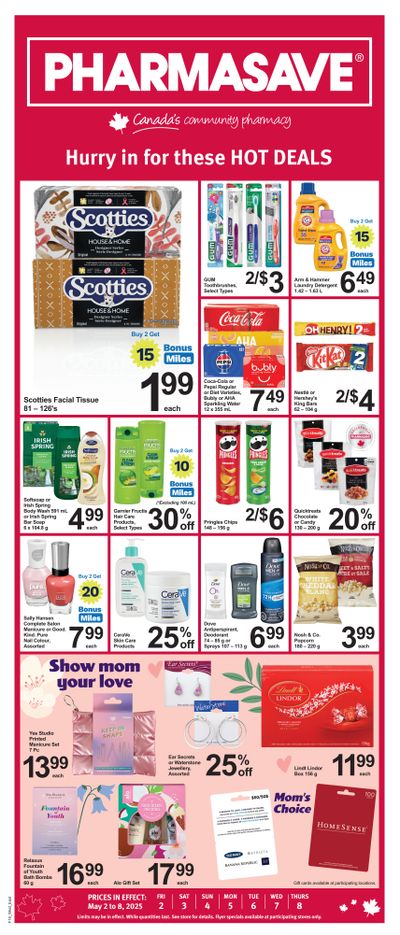 Pharmasave (ON & West) Flyer May 2 to 8