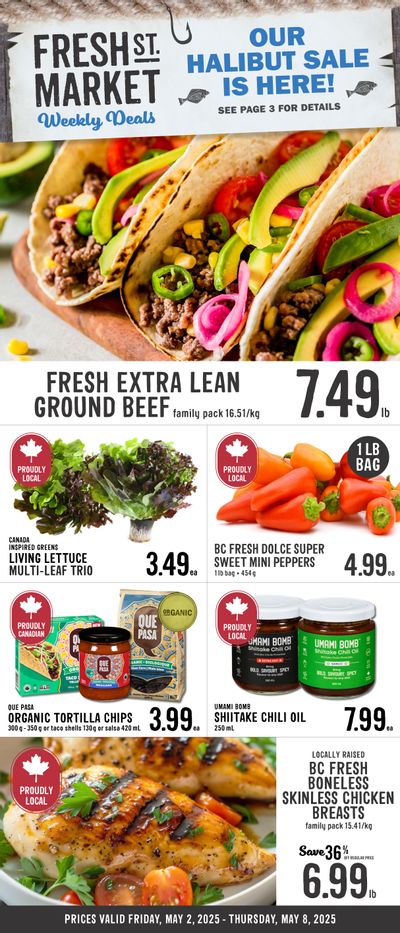 Fresh St. Market Flyer May 2 to 8 Fresh St. Market Flyer May 2 to 8
