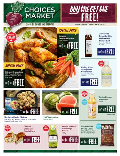 Choices Market Flyer May 1 to 7