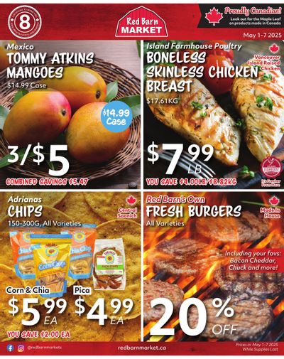 Red Barn Market Flyer May 1 to 7 Red Barn Market Flyer May 1 to 7