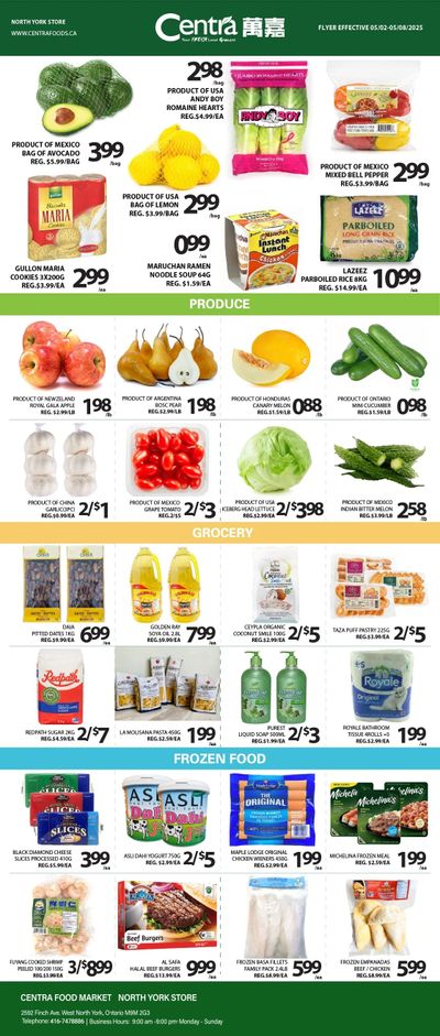 Centra Foods (North York) Flyer May 2 to 8 Centra Foods (North York) Flyer May 2 to 8