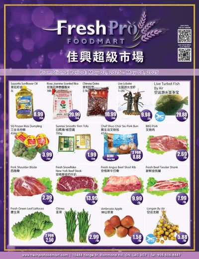 FreshPro Foodmart (Richmond Hill) Flyer May 2 to 8