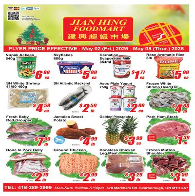 Jian Hing Foodmart (Scarborough) Flyer May 2 to 8
