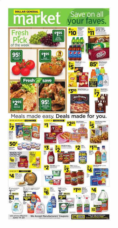 Dollar General Weekly Ad & Flyer June 14 to 20
