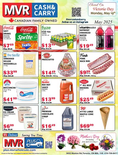 MVR Cash and Carry Flyer May 1 to 31 MVR Cash and Carry Flyer May 1 to 31