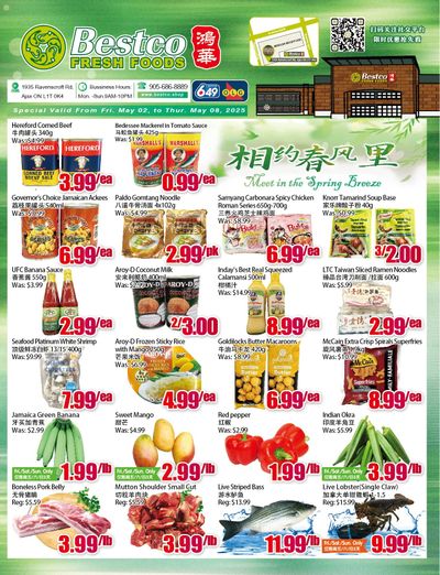 BestCo Food Mart (Ajax) Flyer May 2 to 8