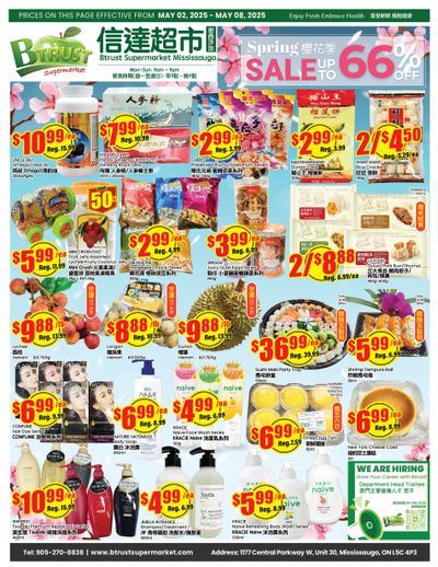 Btrust Supermarket (Mississauga) Flyer May 2 to 8