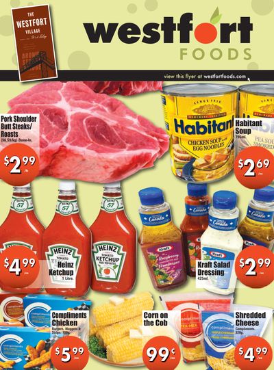 Westfort Foods Flyer May 2 to 8 Westfort Foods Flyer May 2 to 8