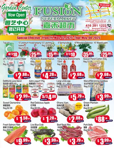 Fusion Supermarket Flyer May 2 to 8