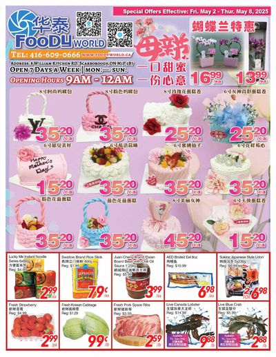 Foody World Flyer May 2 to 8