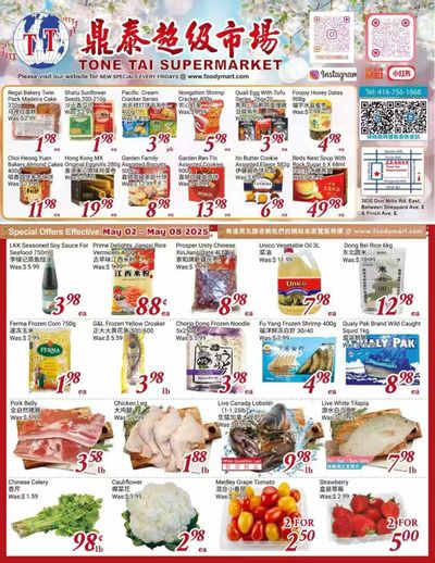 Tone Tai Supermarket Flyer May 2 to 8