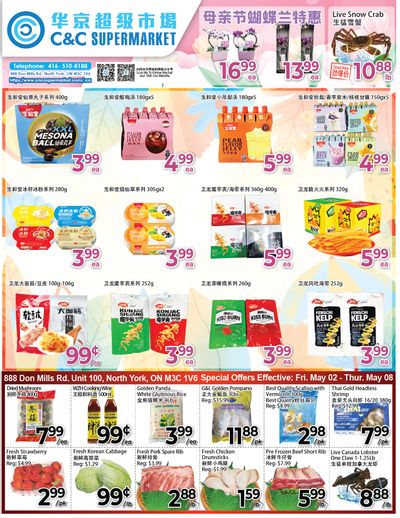 C&C Supermarket Flyer May 2 to 8