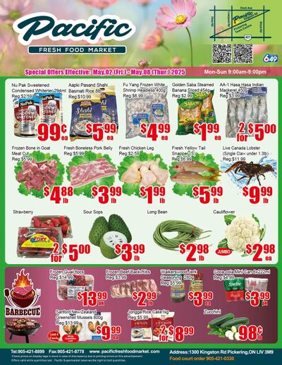 Pacific Fresh Food Market (Pickering) Flyer May 2 to 8