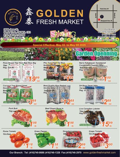 Golden Fresh Market Flyer May 2 to 8
