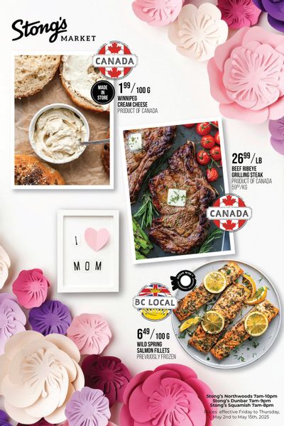 Stong's Market Flyer May 2 to 15 Stong's Market Flyer May 2 to 15