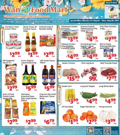 Wan 2 Food Mart Flyer May 2 to 8