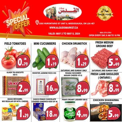 Al-Quds Supermarket Flyer May 2 to 8