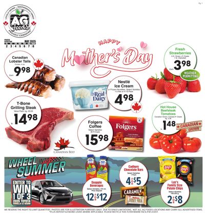 AG Foods Flyer May 2 to 8 AG Foods Flyer May 2 to 8