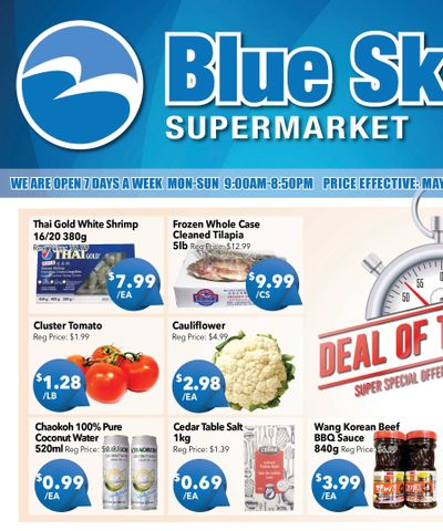 Blue Sky Supermarket (North York) Flyer May 2 to 8