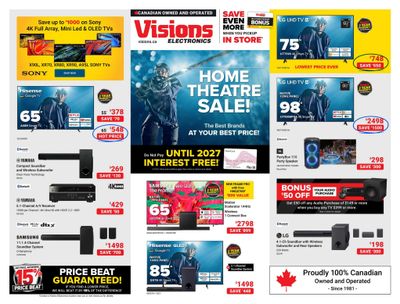 Visions Electronics Flyer May 2 to 8 Visions Electronics Flyer May 2 to 8