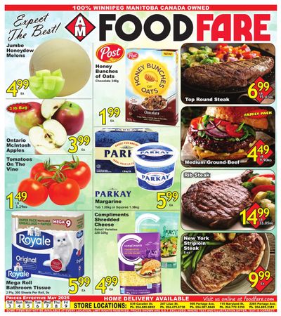 Food Fare Flyer May 3 to 9 Food Fare Flyer May 3 to 9