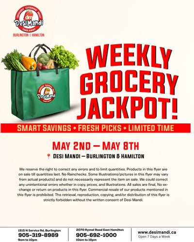 DesiMandi Flyer May 2 to 8