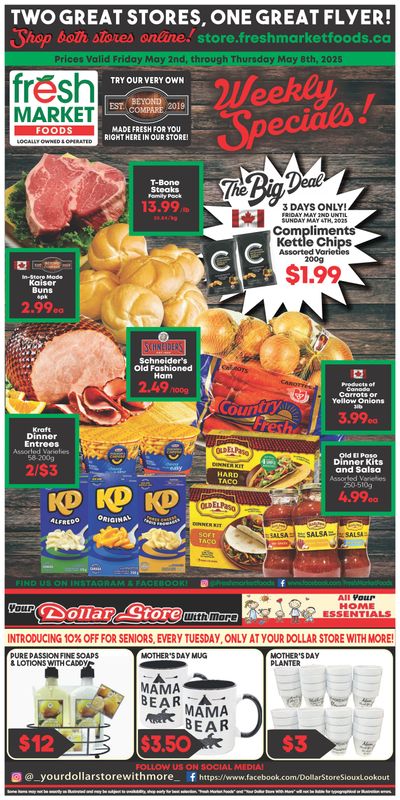 Fresh Market Foods Flyer May 2 to 8