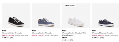 Keds Canada: Save up to 57% on Select Styles Keds Canada: Save up to 57% on Select Styles