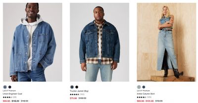 Levi’s Canada: 30% off Select Styles + Extra 40% off Sale Styles Levi’s Canada: 30% off Select Styles + Extra 40% off Sale Styles