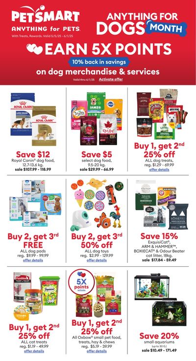 PetSmart Flyer May 5 to June 1
