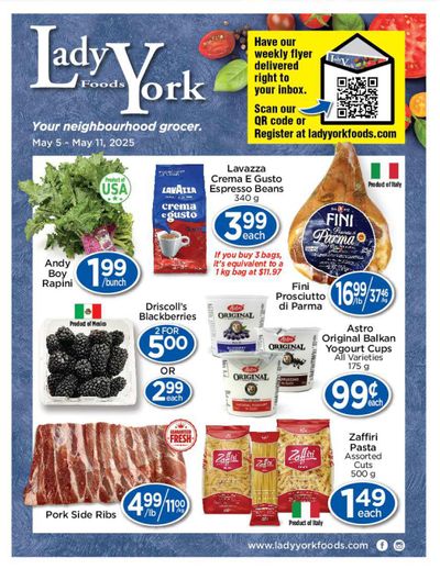 Lady York Foods Flyer May 5 to 11