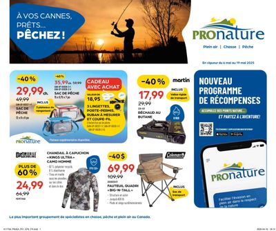 Pronature Flyer May 6 to 19 Pronature Flyer May 6 to 19